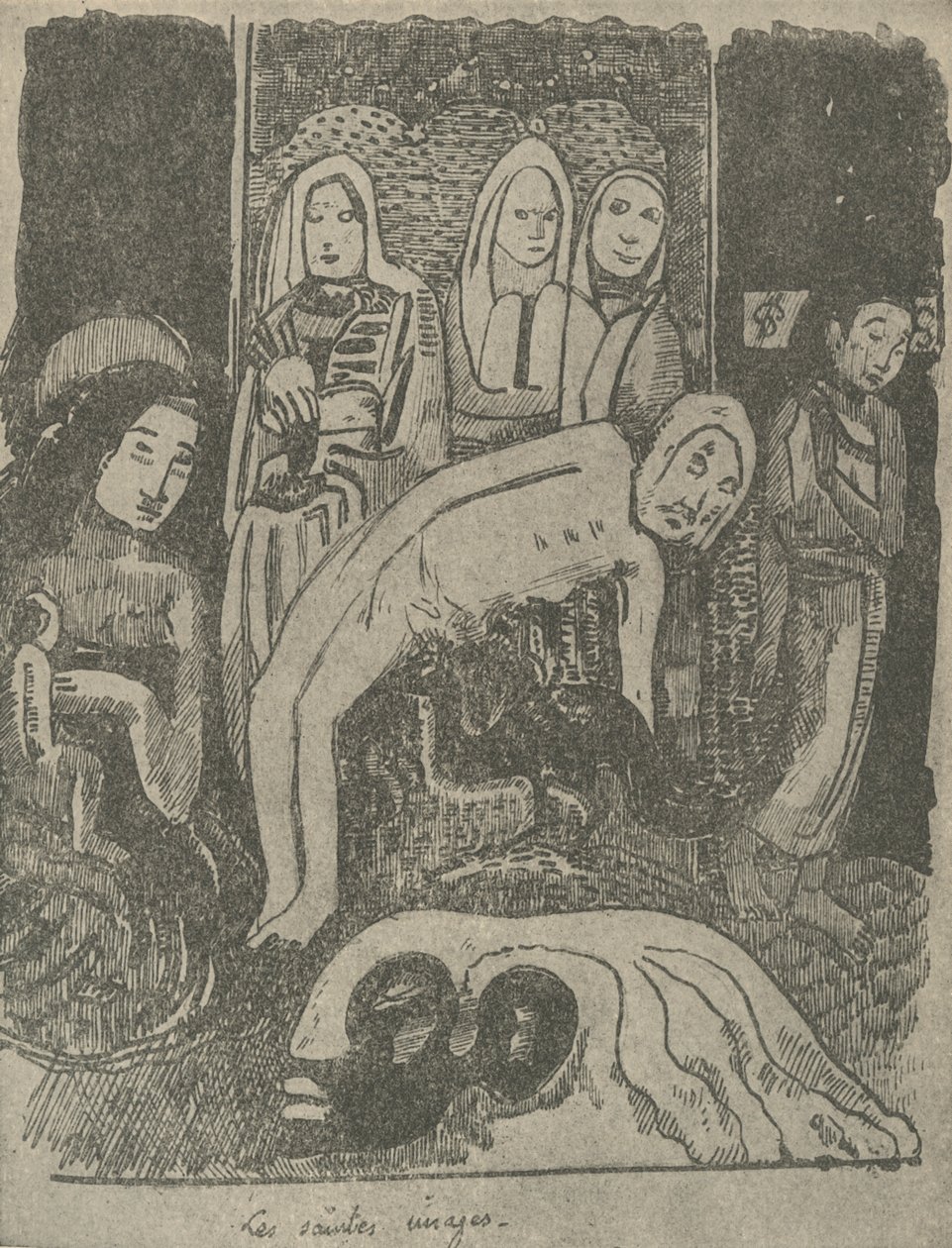 De heliga bilderna, 1936 av Paul Gauguin