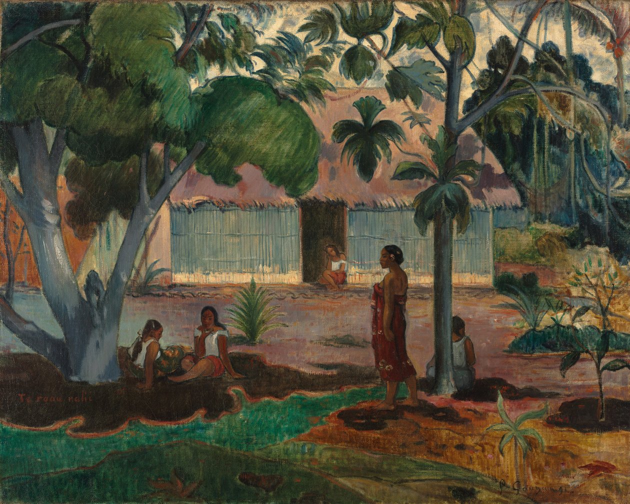 Det stora trädet, 1891 av Paul Gauguin