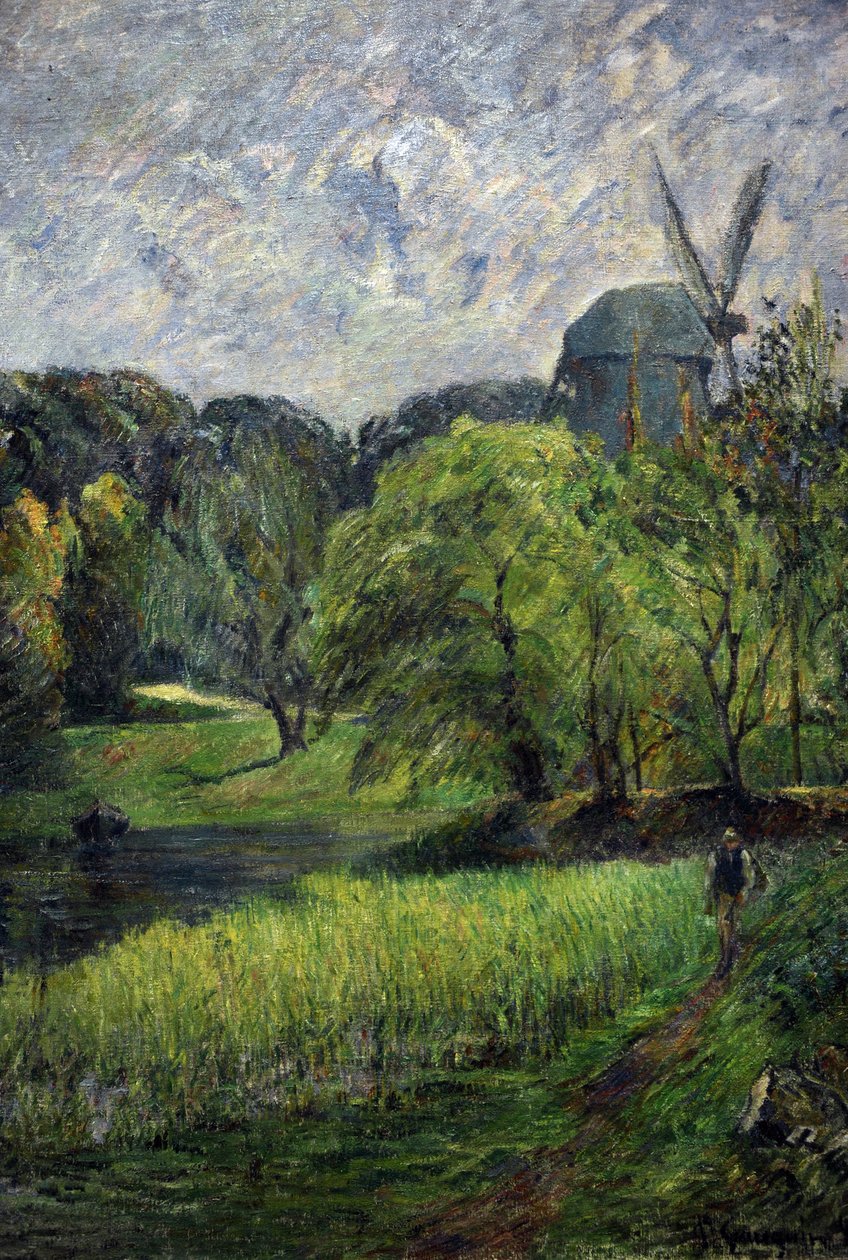 Drottningens bruk, Østervoldparken, 1885 av Paul Gauguin