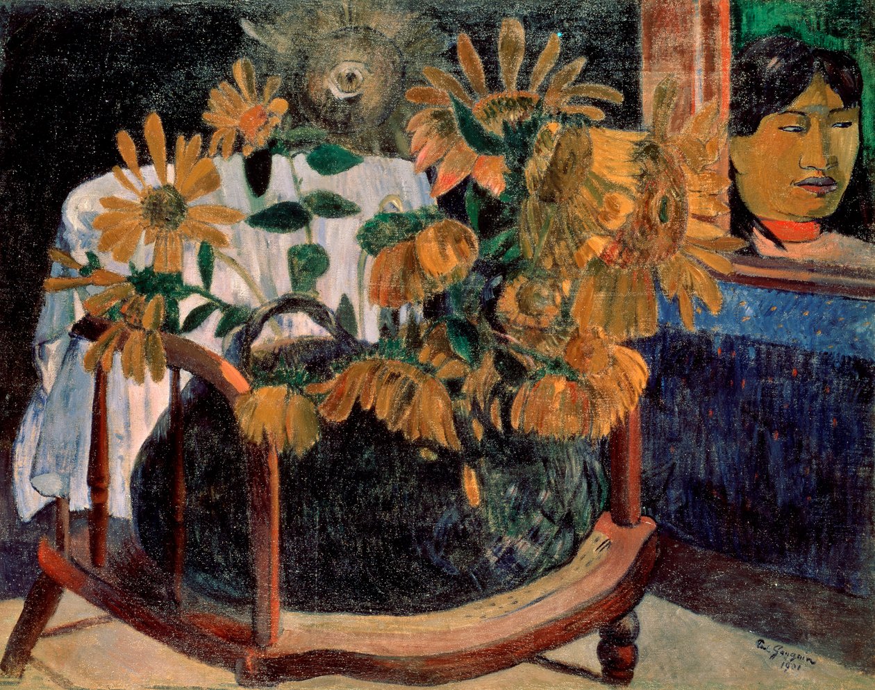 Solrosorna, 1901. av Paul Gauguin