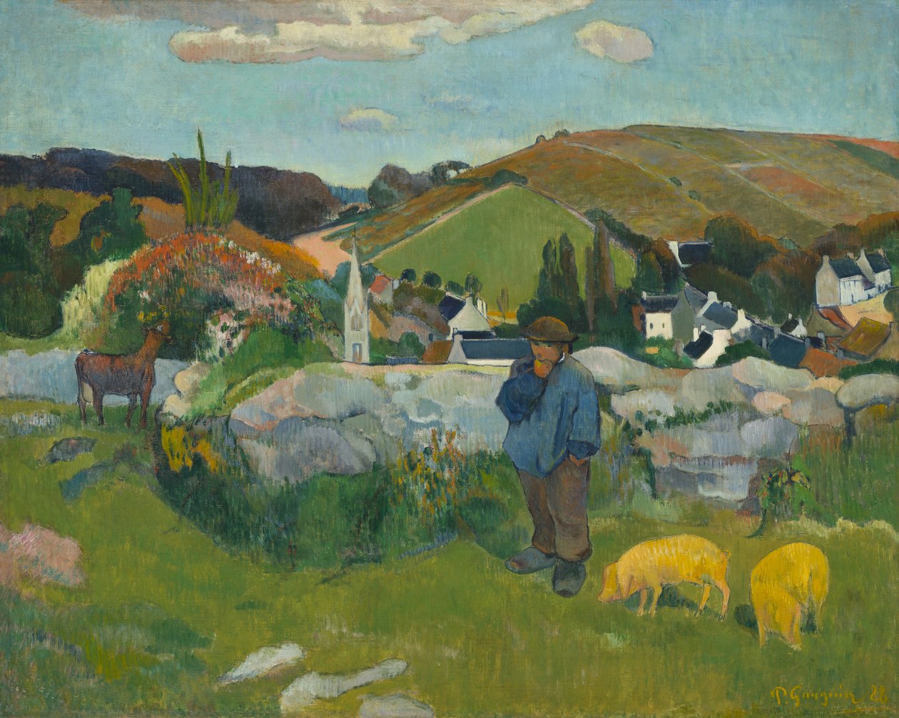 Svinherden av Paul Gauguin