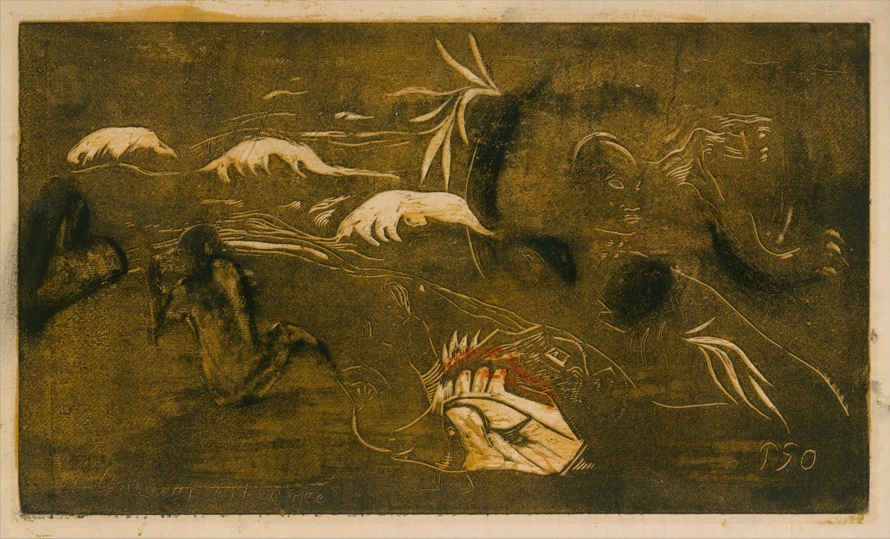Universum skapas, 1893-94., 1893-94. av Paul Gauguin