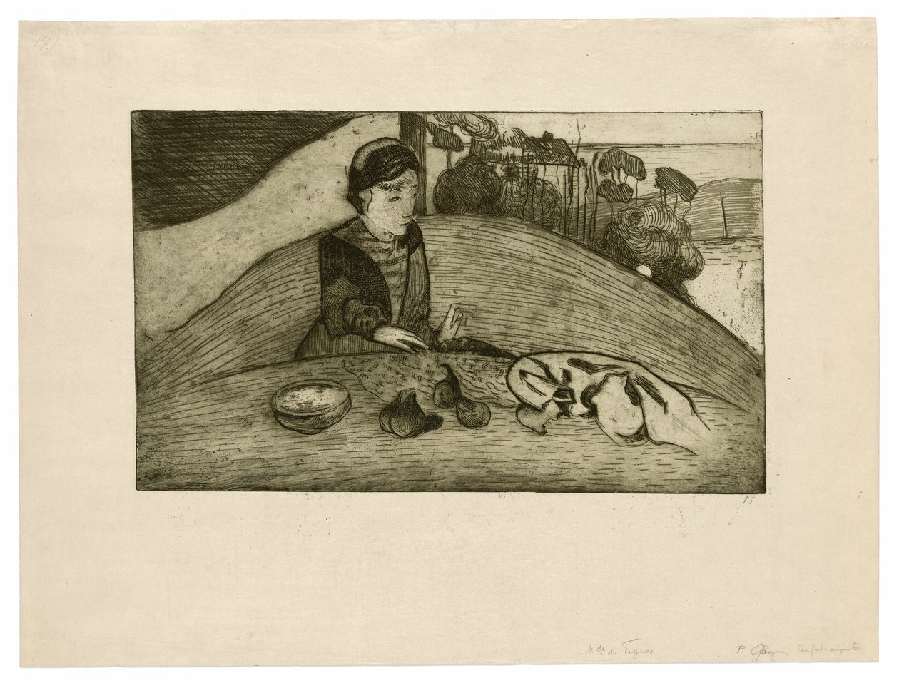 Kvinnan med fikon av Paul Gauguin