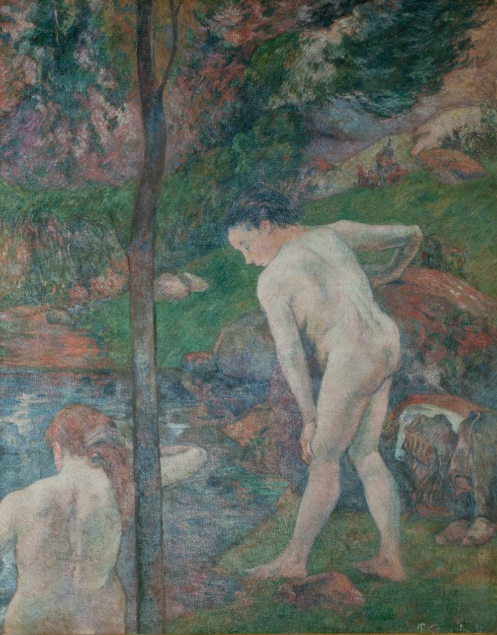 Badgästerna av Paul Gauguin