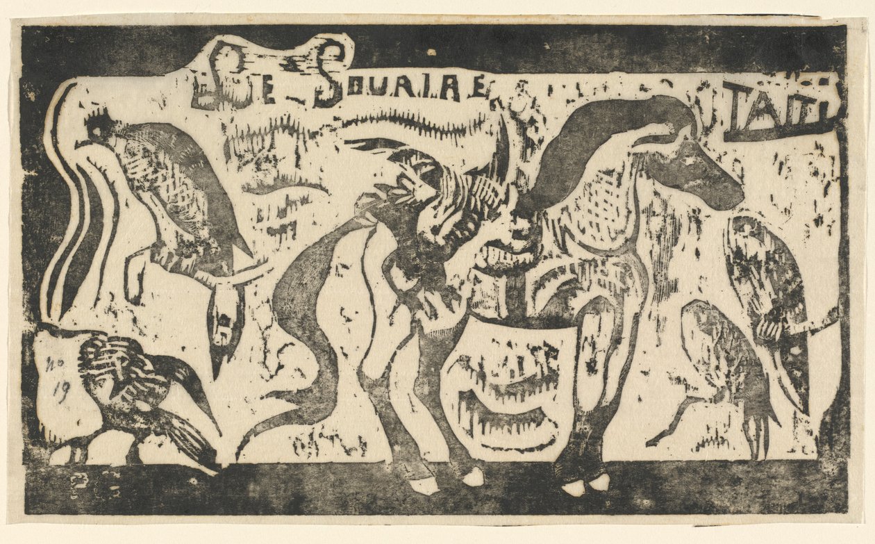 Titelsida för "The Smile" av Paul Gauguin