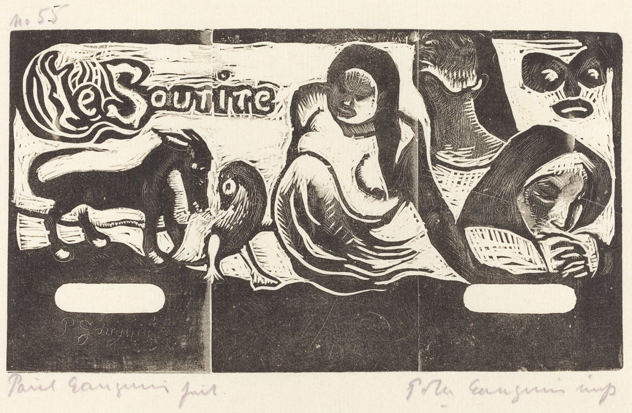 Titelsida för "The Smile" av Paul Gauguin
