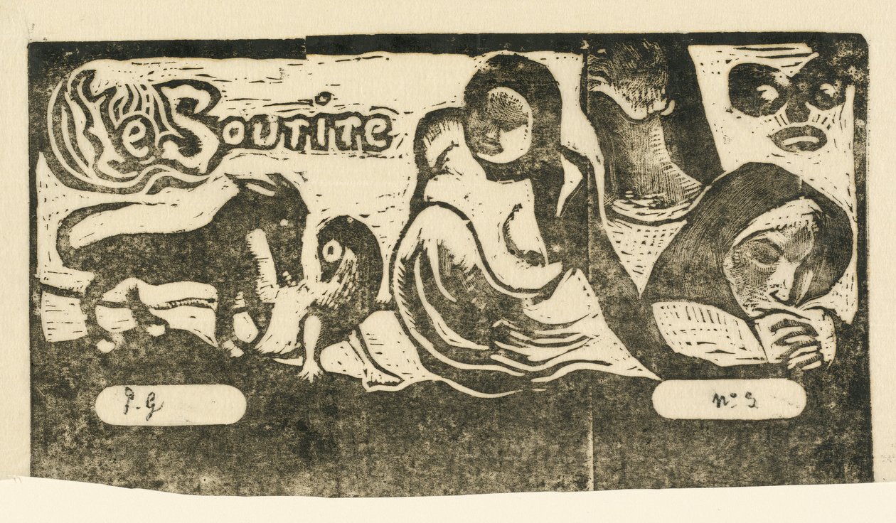 Titelsida för "The Smile" av Paul Gauguin