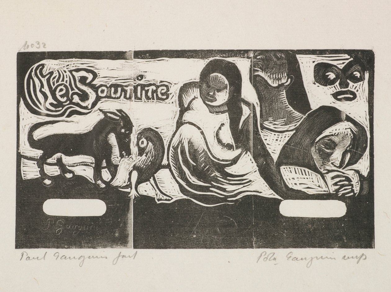 Titel för "The Smile (Smile Title)" av Paul Gauguin