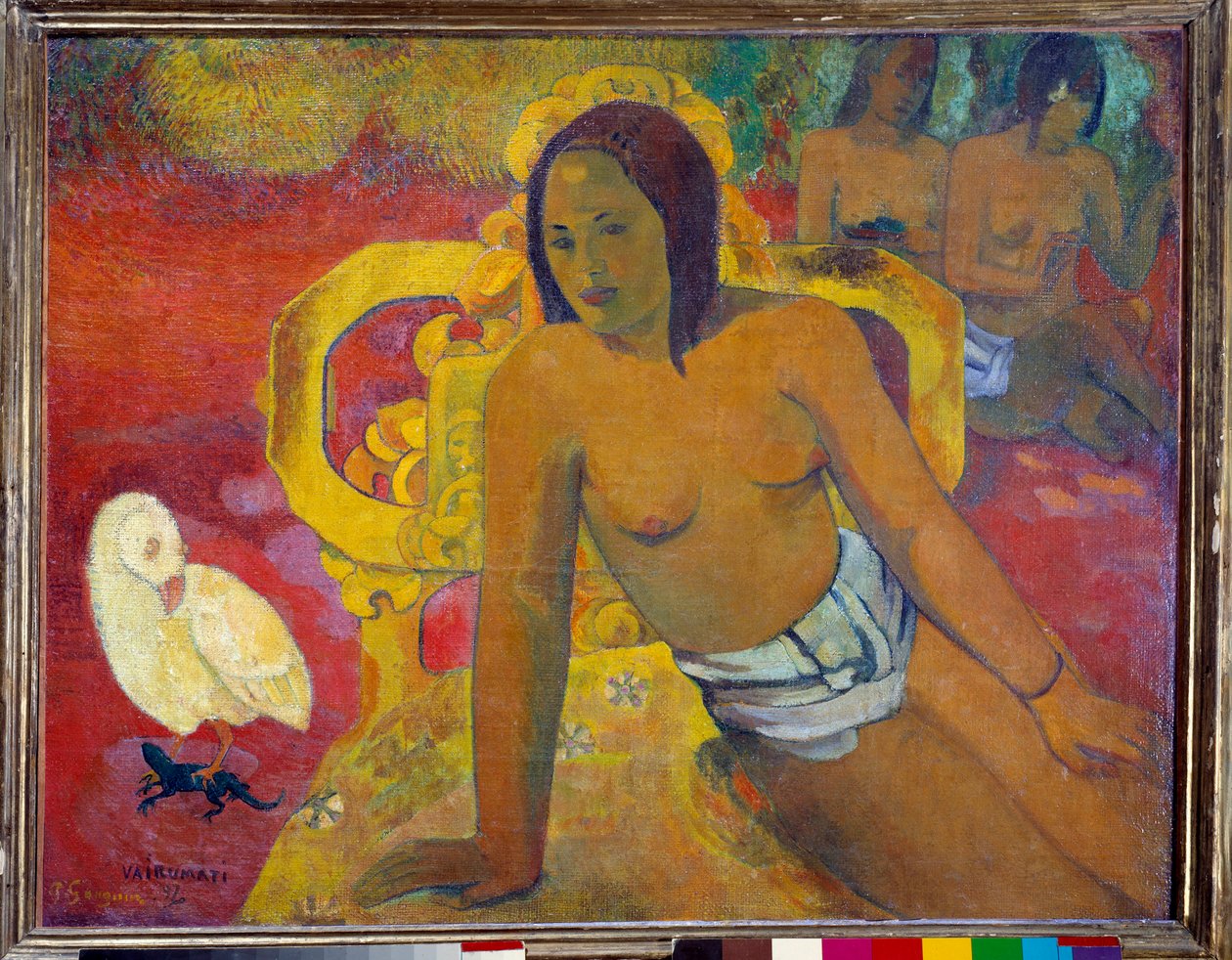 Vairumati. Målning av Paul Gauguin (1848-1903) av Paul Gauguin