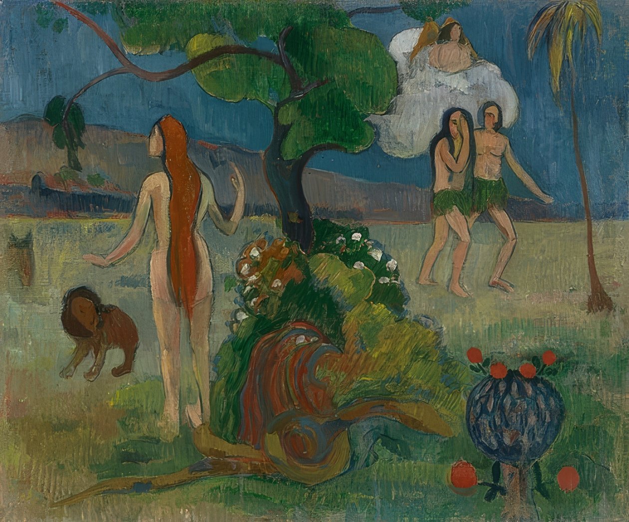Förlorade paradiset (?). Omkring 1890 av Paul Gauguin