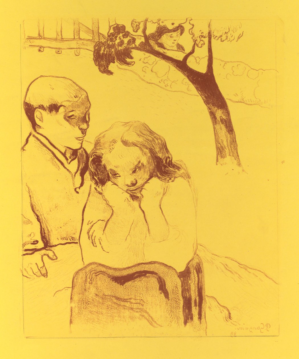 Volpini Suite: Human Misery av Paul Gauguin