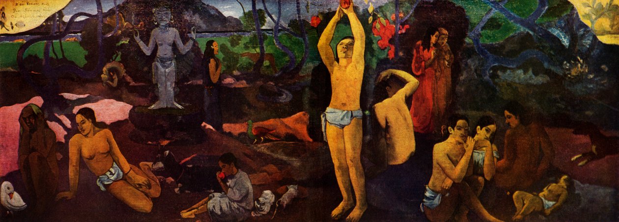 Where Do We Come From - What Are We - Where Are We Going, 1936 av Paul Gauguin