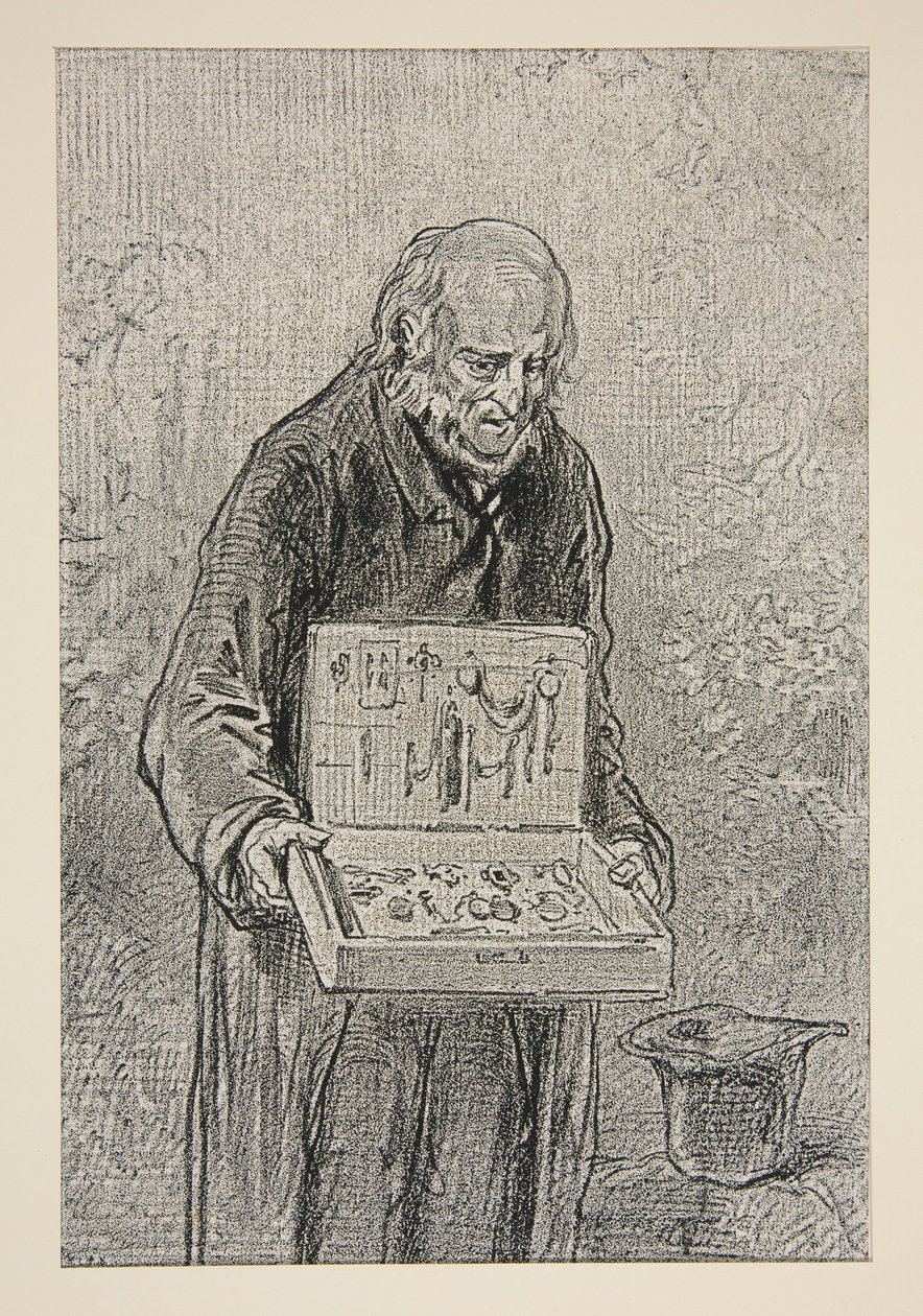 (CHRYSOCALE SMYCKEN.) av Paul Gavarni