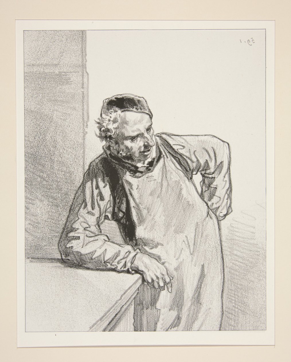 (The Grocer) av Paul Gavarni