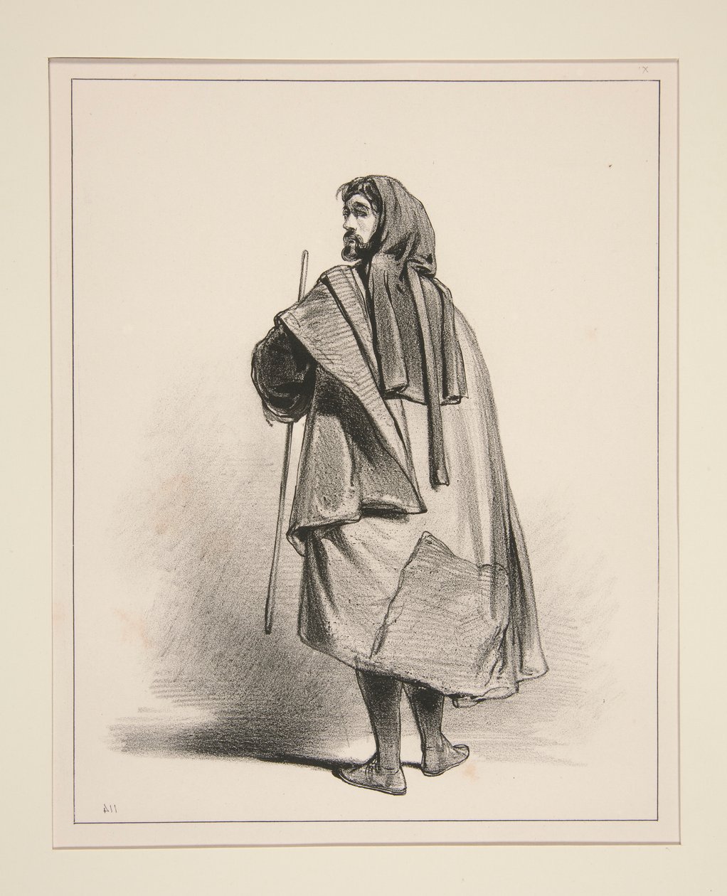 - 1300. PARIS KÖPMAN. av Paul Gavarni