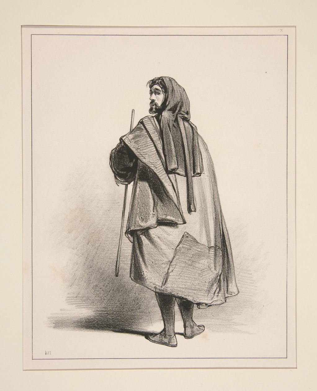 1300. HANDLARE FRÅN PARIS. av Paul Gavarni