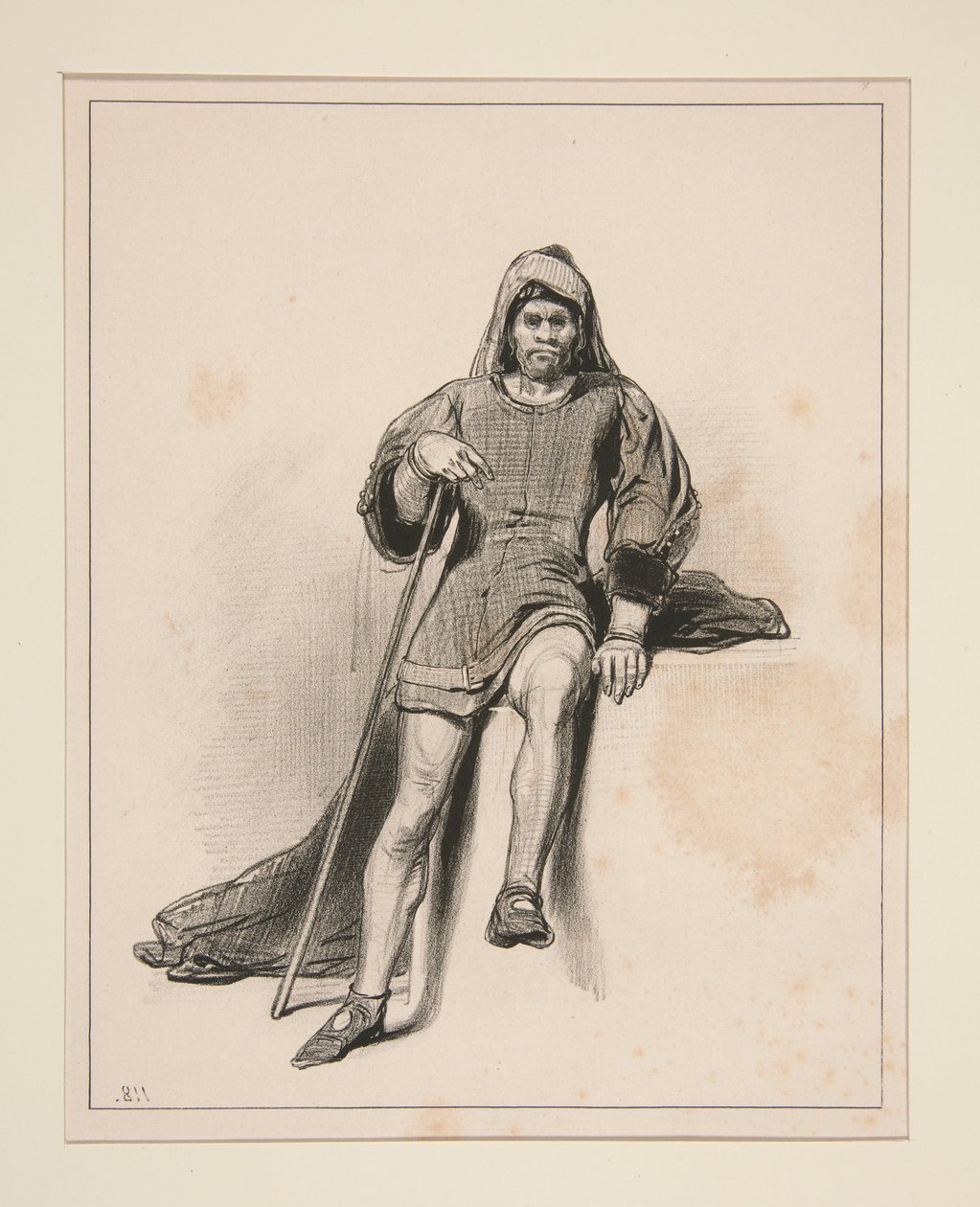 1300. Plågoanden. av Paul Gavarni