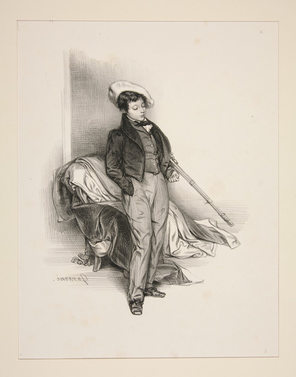 Alfred (Feydeau) av Paul Gavarni
