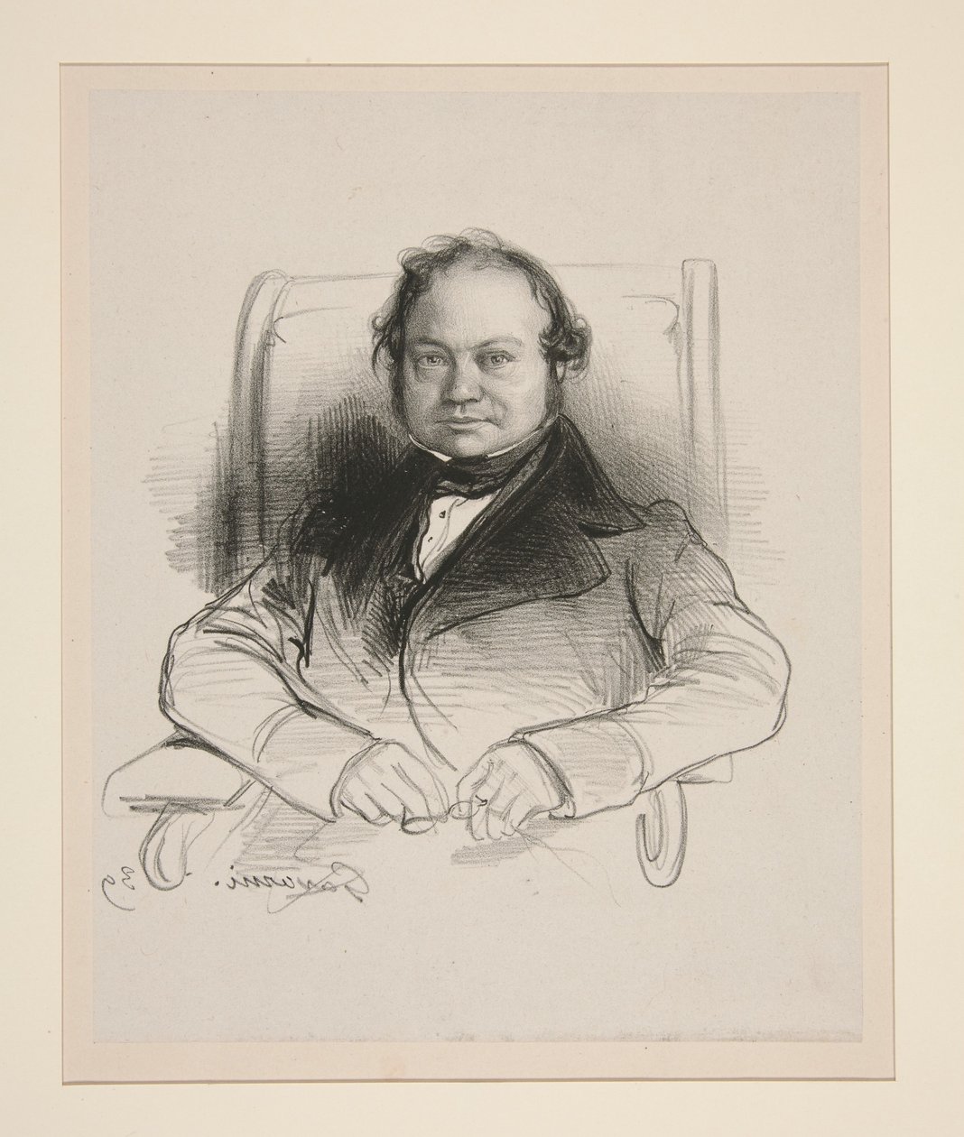 Anonym av Paul Gavarni