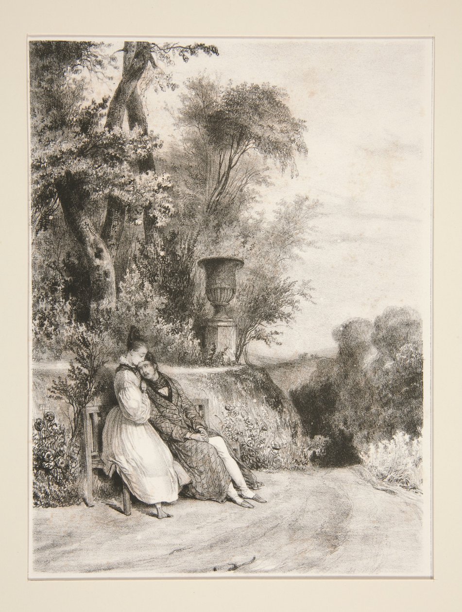 Före döden. (Av Madame Constance Aubert.) av Paul Gavarni