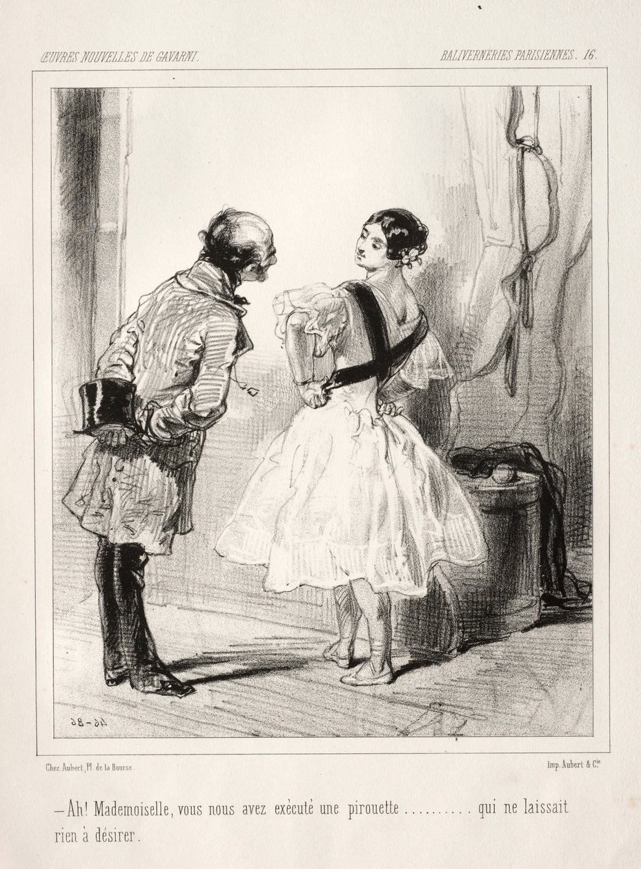 Parisiska nonsens. av Paul Gavarni