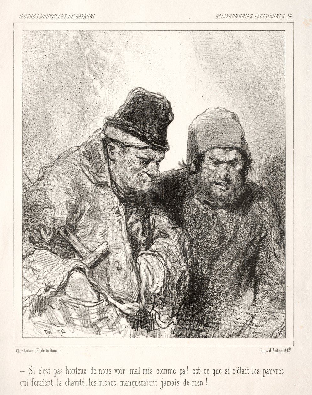 Parisiska nonsens. av Paul Gavarni