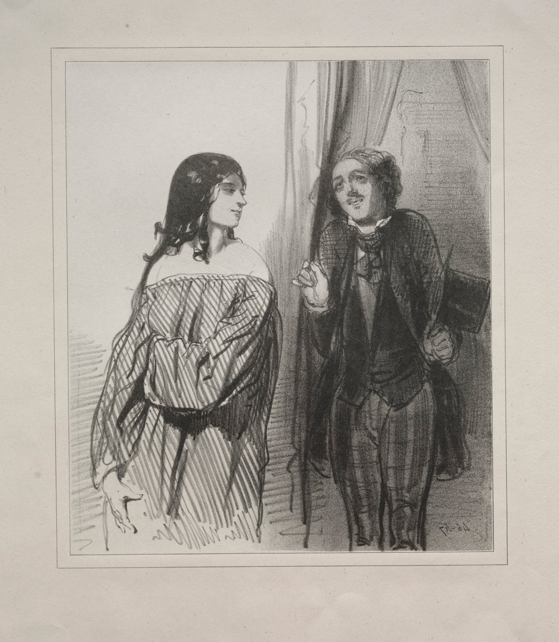 Parisiska nonsens. av Paul Gavarni