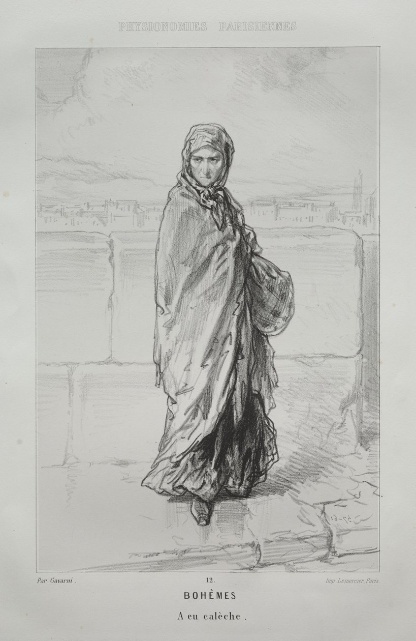 Bohemer av Paul Gavarni