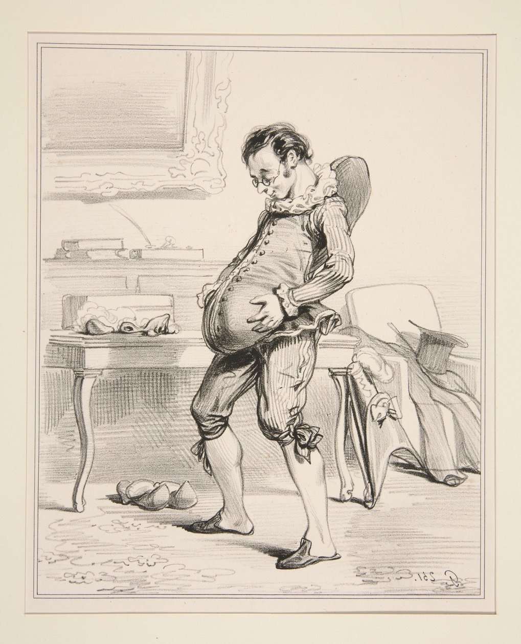 Bosse de la Gaite av Paul Gavarni