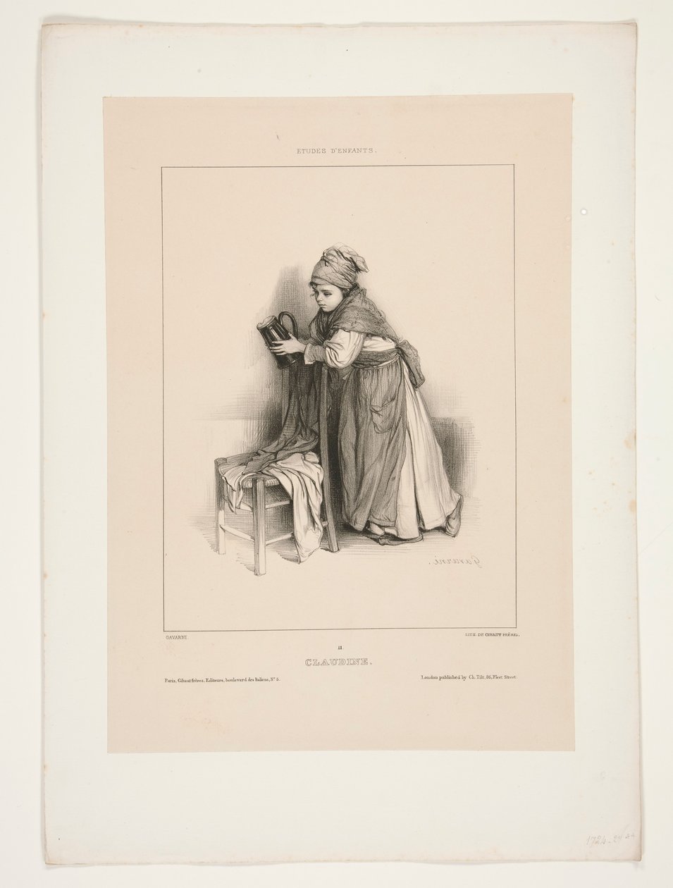CLAUDINE. av Paul Gavarni