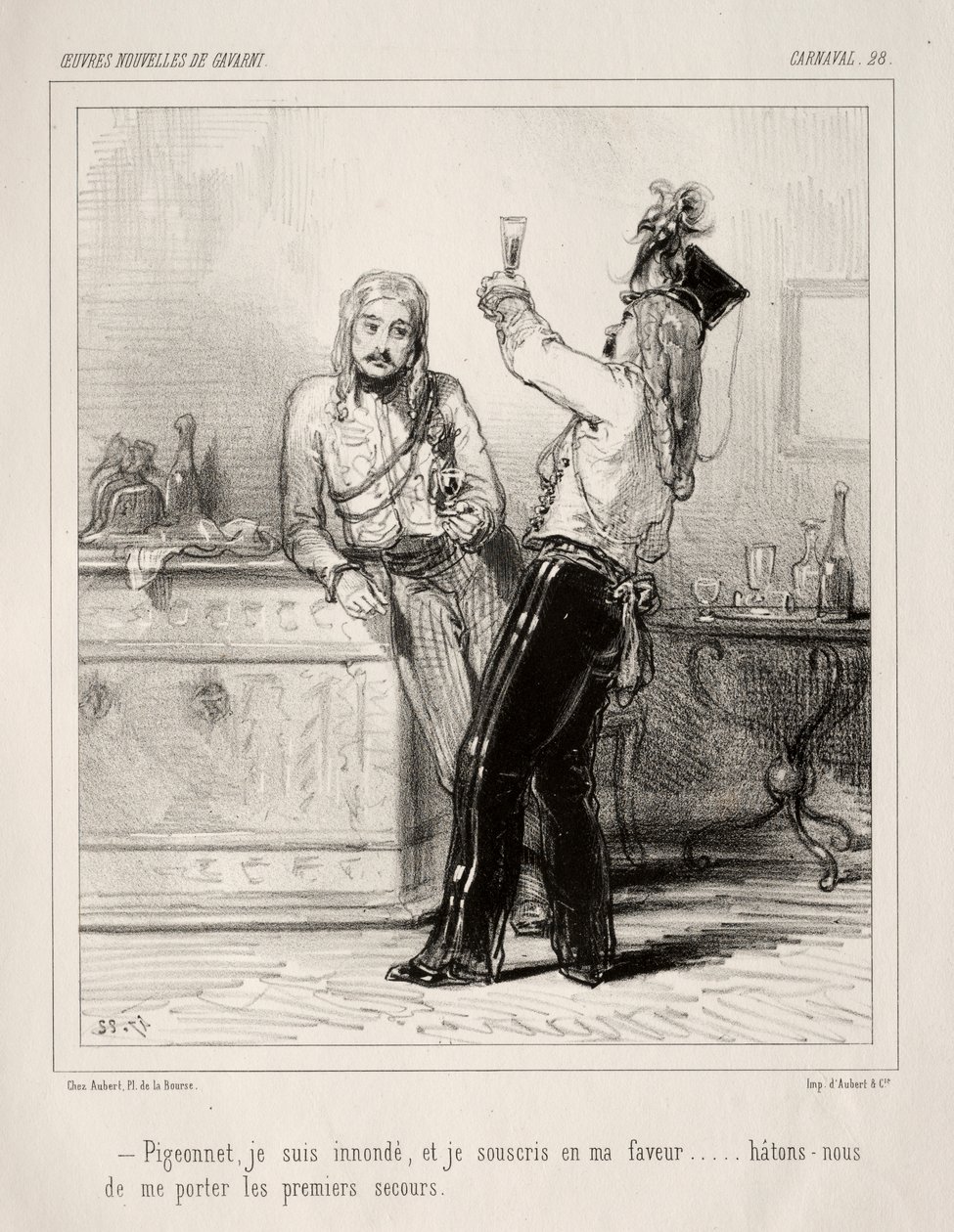Karneval av Paul Gavarni