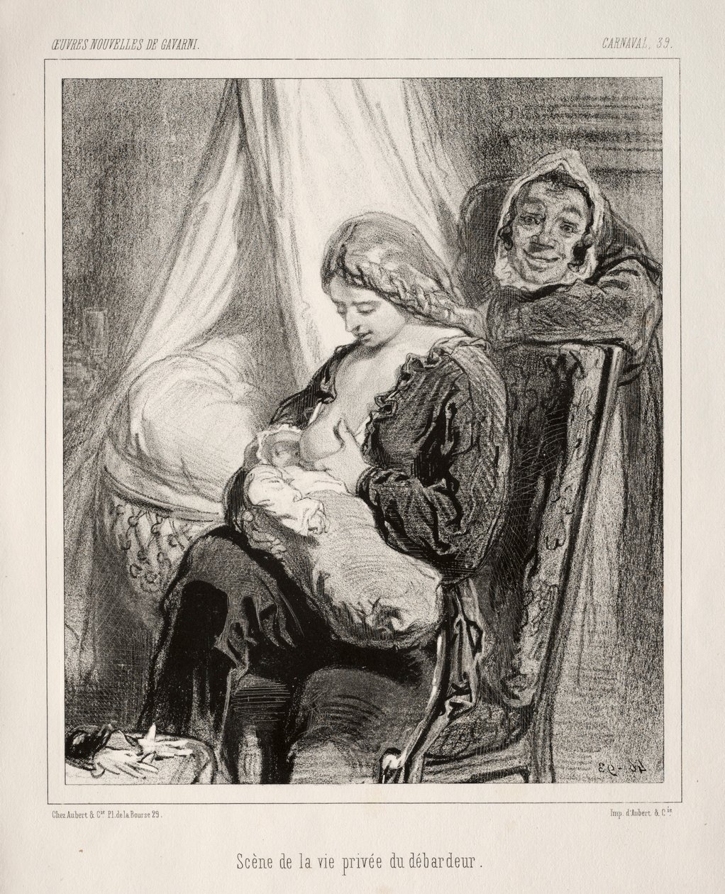 Karneval. av Paul Gavarni