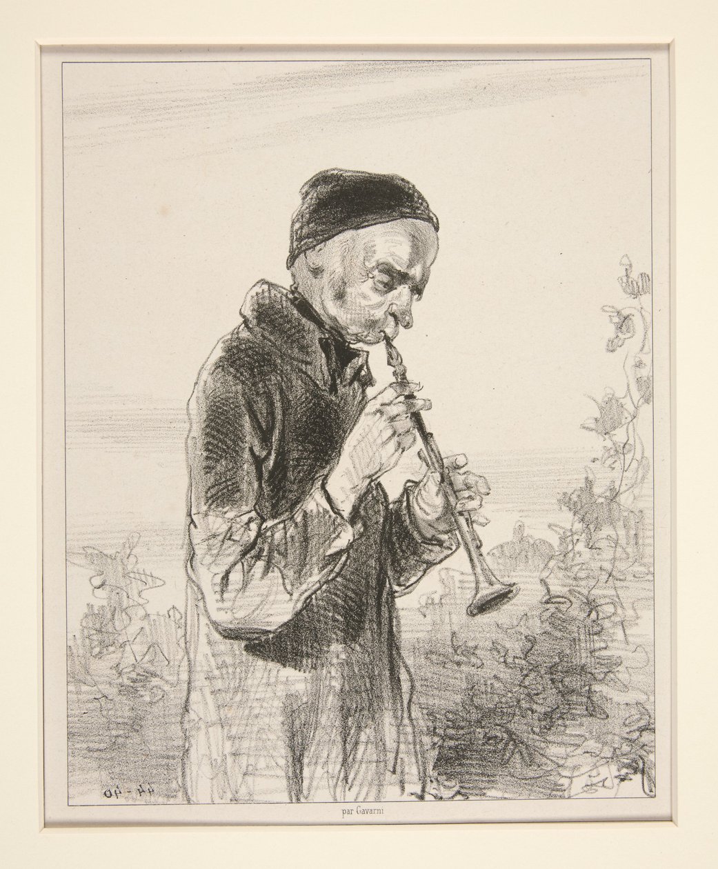 Klarinett. av Paul Gavarni