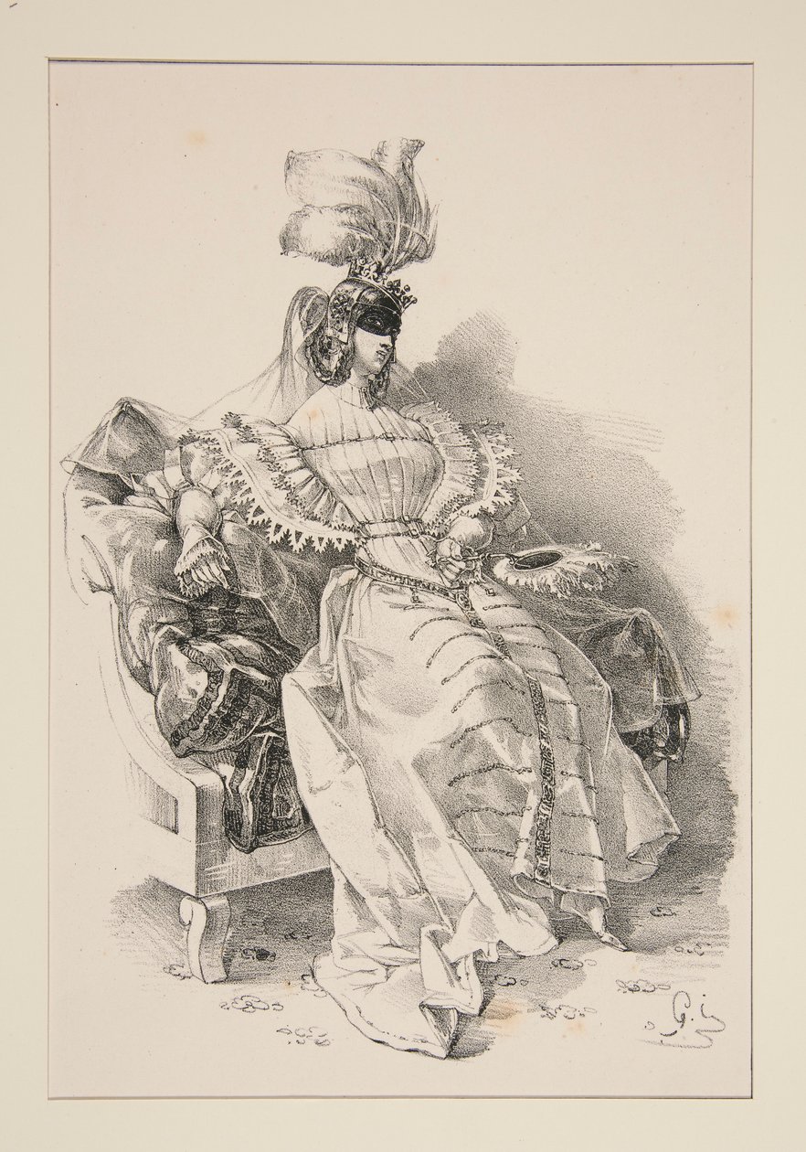 DUCHESSA. av Paul Gavarni