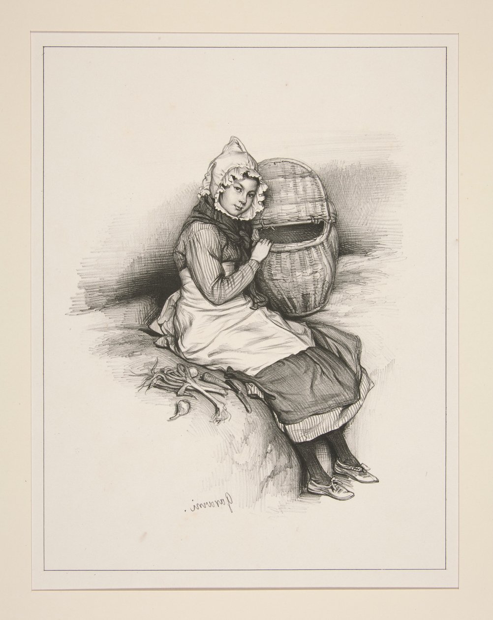 EUGENIE. av Paul Gavarni