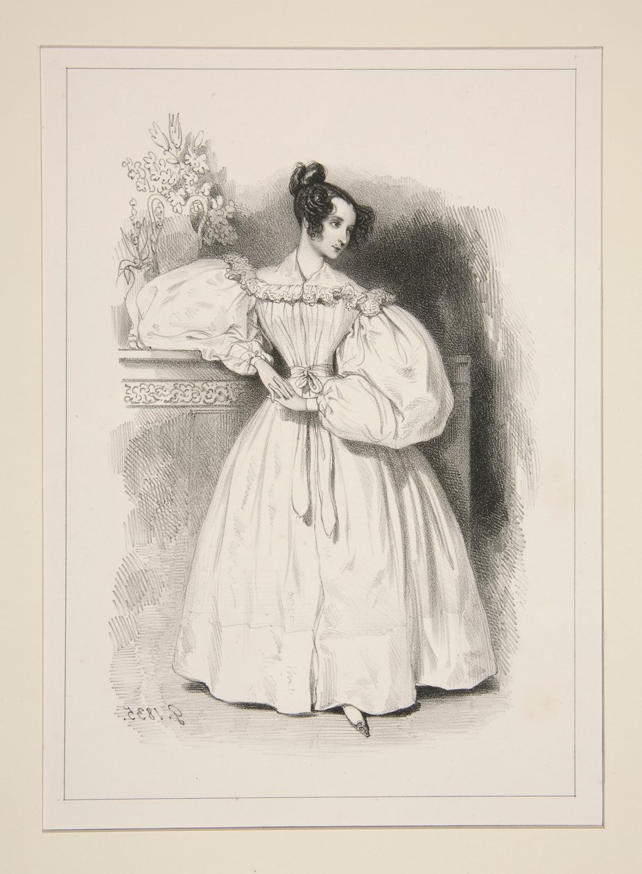 Eugenie Sauvage av Paul Gavarni
