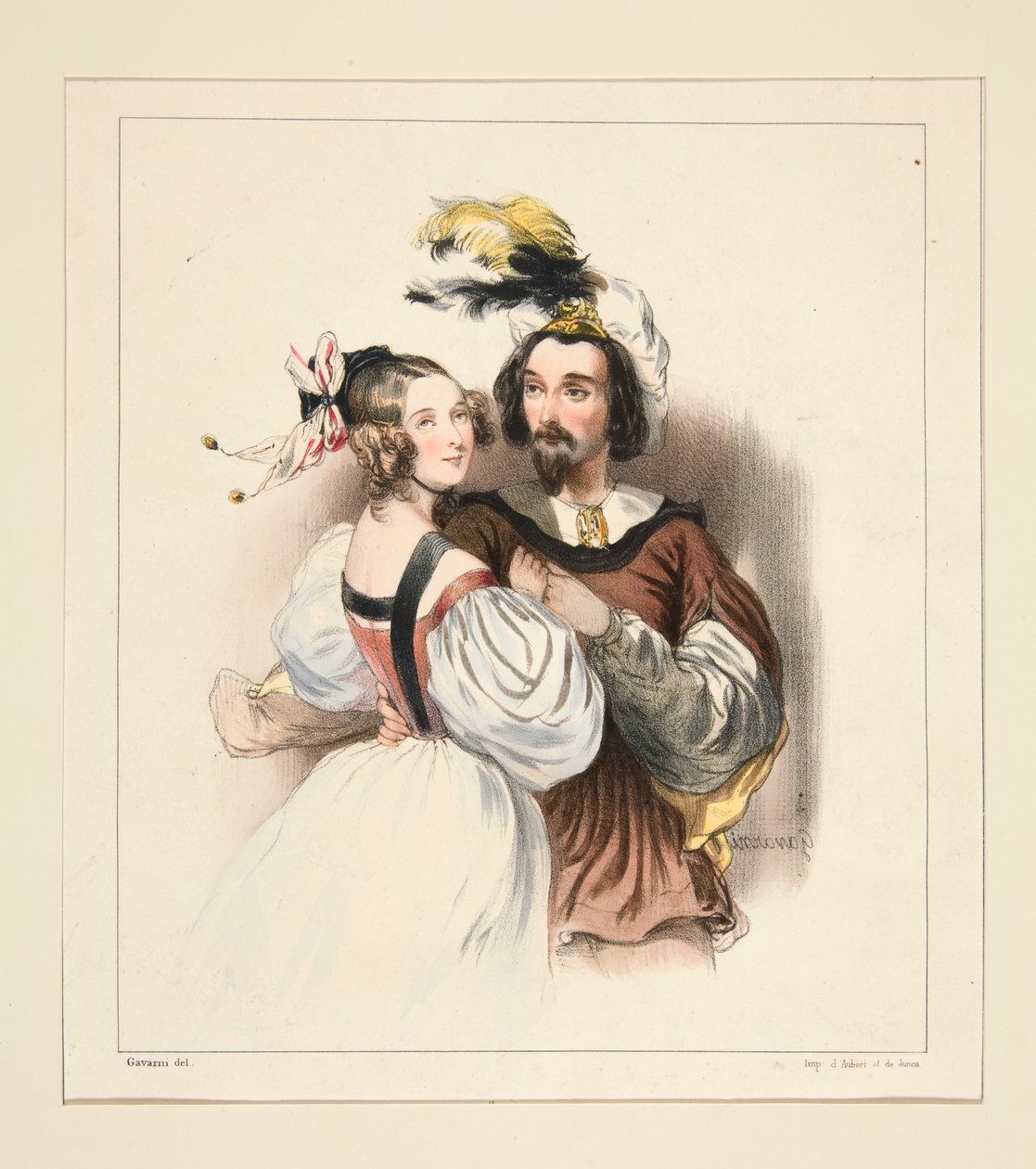 FEBRUARI. av Paul Gavarni