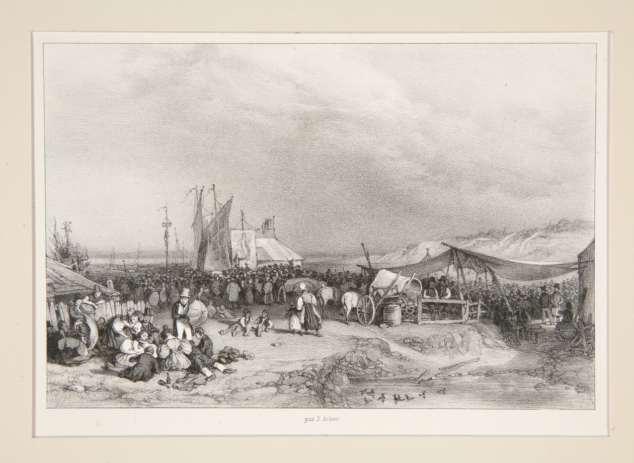 Byfest. av Paul Gavarni