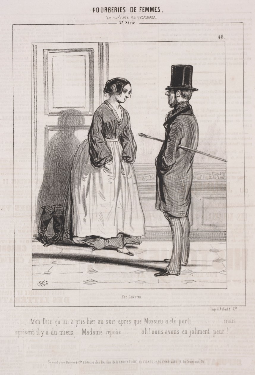 Deceptions of Women: In Matters of Sentiment, 1842. av Paul Gavarni