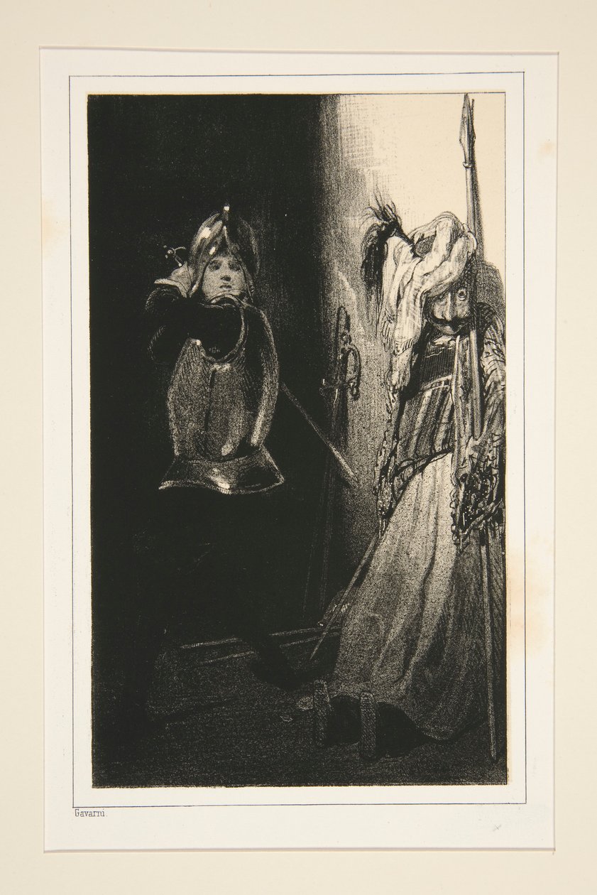 HENRY IV OCH MANEQUINEN. av Paul Gavarni