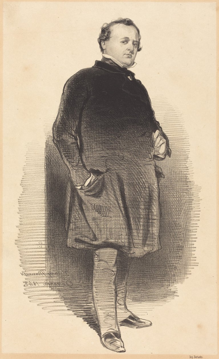 Henry Monnier av Paul Gavarni