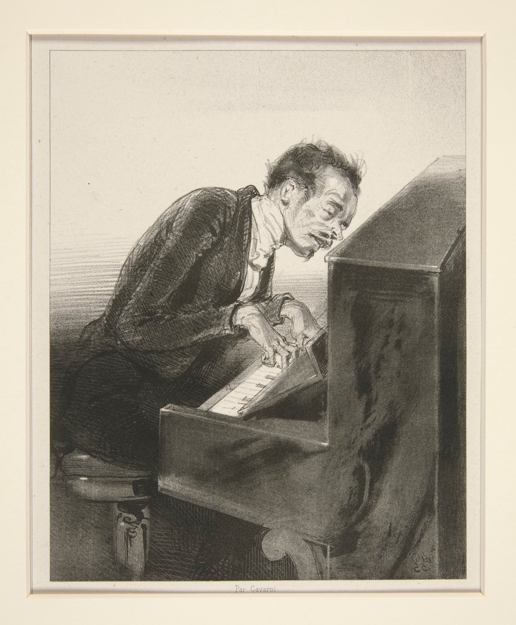 IMPROVISATIONER MELANKOLIKER. av Paul Gavarni