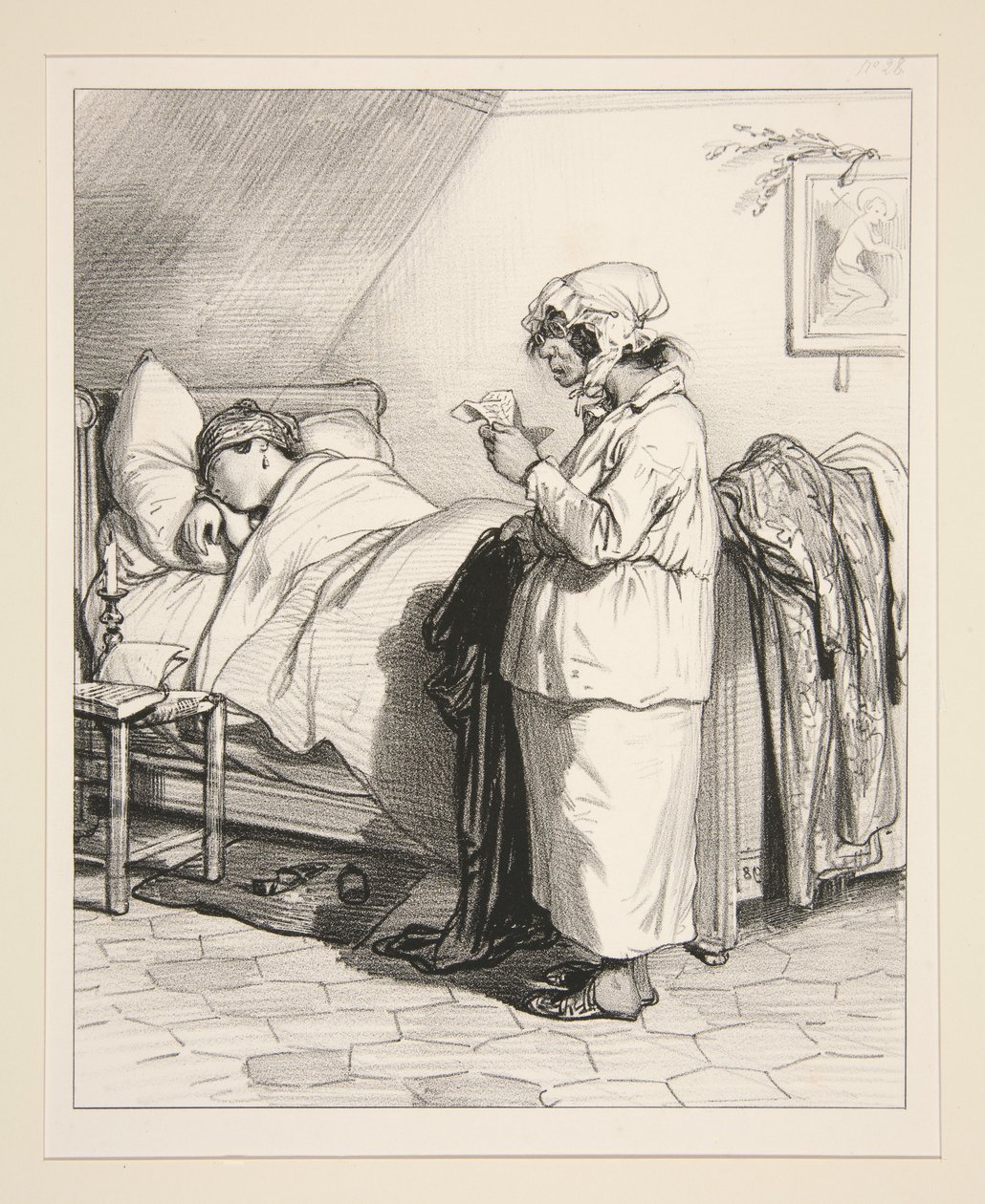 Jag tror att ni inte kommer att neka mig det... av Paul Gavarni
