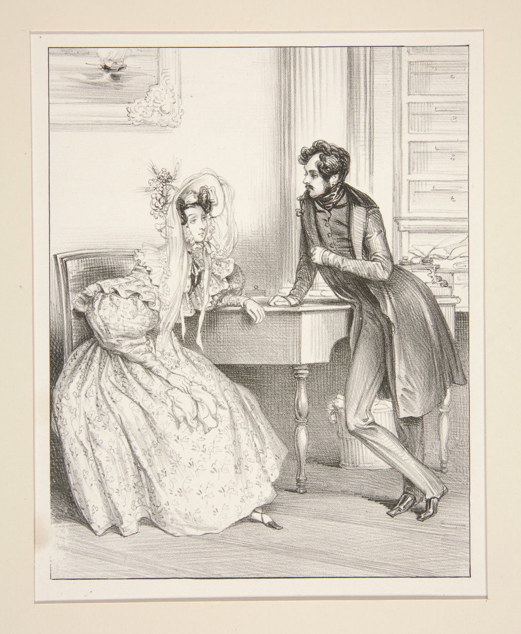 Journal Des Femmes: En publik av Paul Gavarni