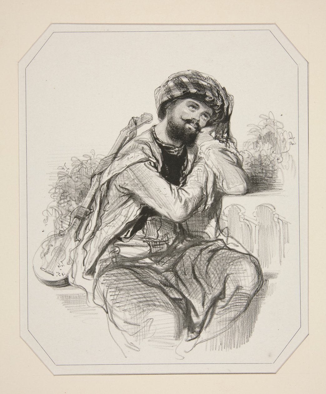 Den moriska serenaden (sic) av Paul Gavarni