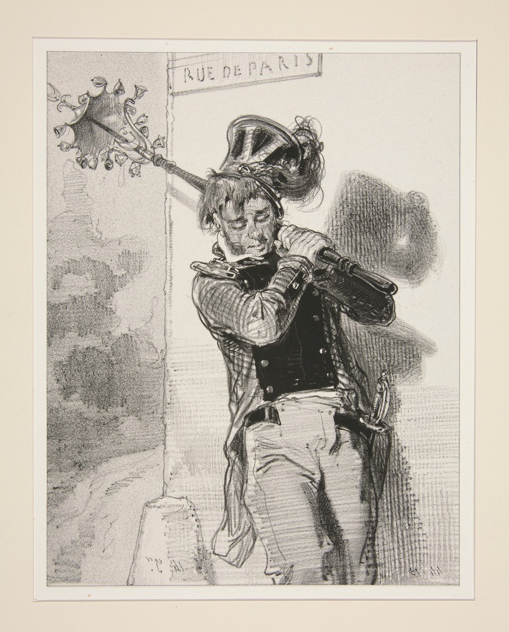 Den kinesiska hatten. av Paul Gavarni