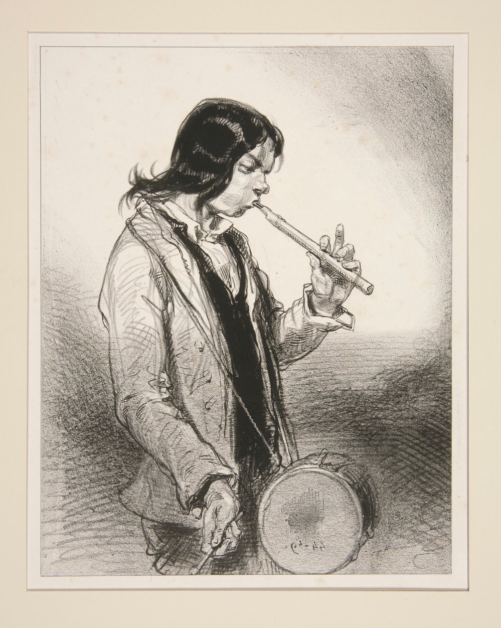 Le Galoubet. av Paul Gavarni