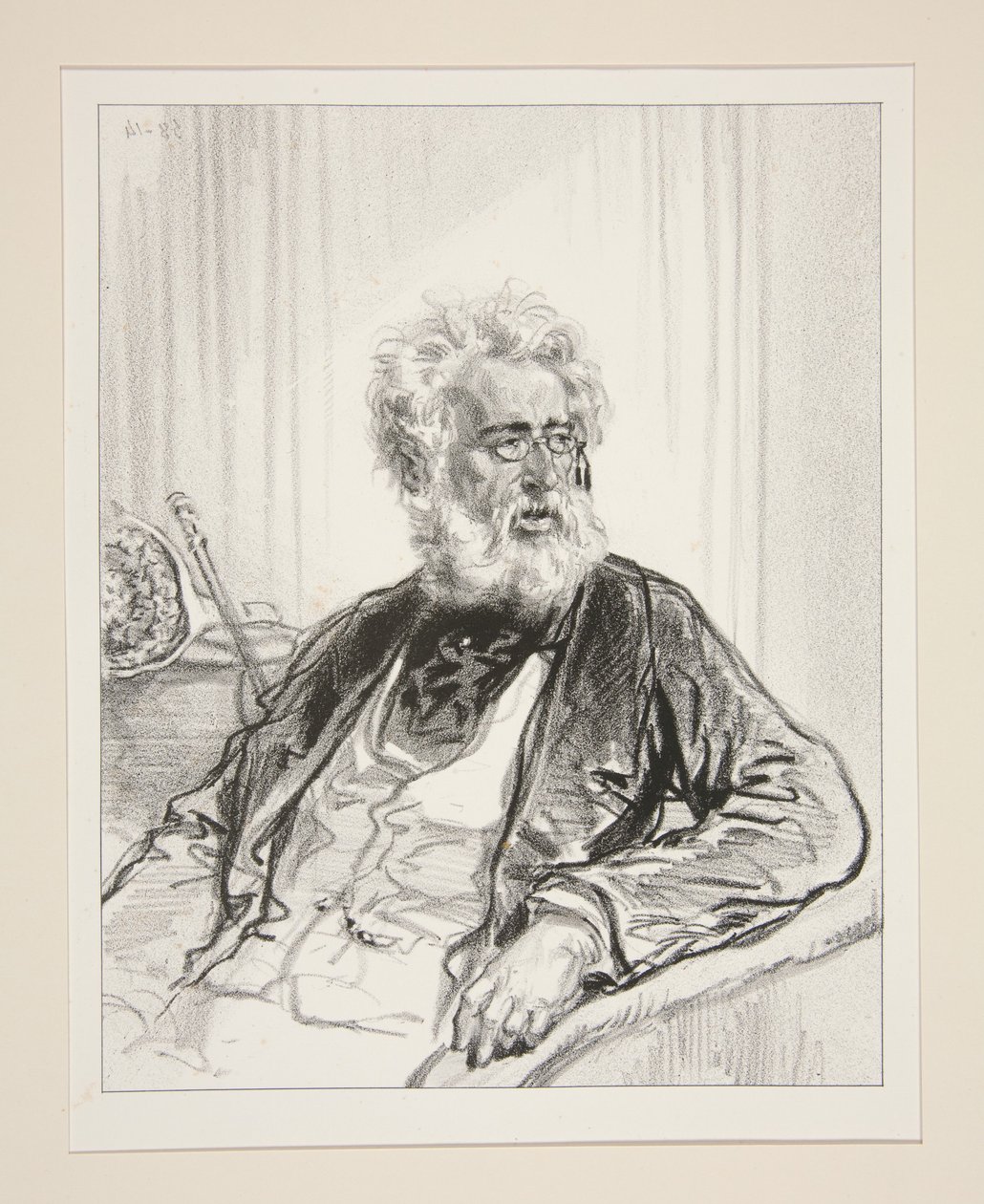 Lejonet som blivit gammalt. av Paul Gavarni
