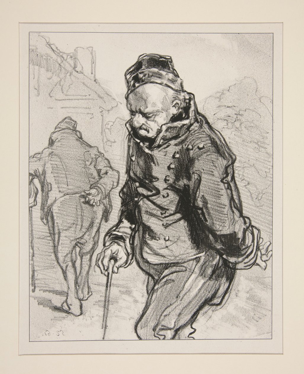 De två Edmond. av Paul Gavarni