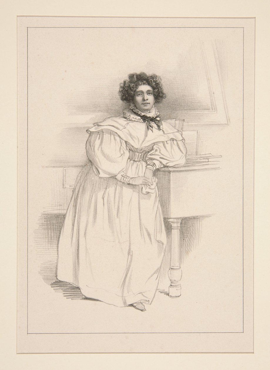 Mme. hertiginnan av Abrantes av Paul Gavarni